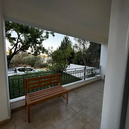 Center Stylish New 2 Bd With Balcony Skiathos